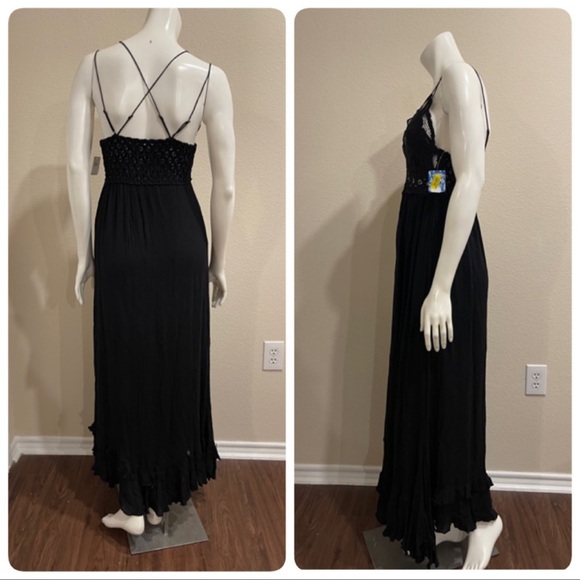 Free People ADELLA MAXI SLIP DRESS - Picture 15 of 16